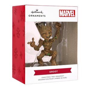 Hallmark Ornaments Marvel Groot Christmas Tree Ornament